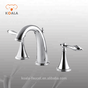 <span class=keywords><strong>Miscelatore</strong></span> per <span class=keywords><strong>lavabo</strong></span> e vasca da bagno a 2 maniglie, <span class=keywords><strong>design</strong></span> tradizionale, con valvola in ceramica - Product Image 2