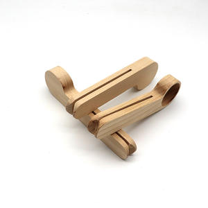 2 в 1 кофе инструменты аксессуары мерная ложка деревянные кофейных зерен ложка с мешком клип древесины кофейная ложка - Product Image 4