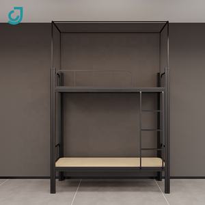 Мебель для дома, современные металлические кровати, студенческое общежитие, экономия пространства, дизайн, двухъярусная кровать, двухъярусная кровать, металлическая - Product Image 3