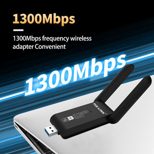 <span class=keywords><strong>Adaptador</strong></span> WiFi PIX-LINK UAX11D WiFi 6 <span class=keywords><strong>USB</strong></span> <span class=keywords><strong>2.0</strong></span>, Tarjeta de Red Inalámbrica de Doble Banda de 1300 Mbps para <span class=keywords><strong>Bluetooth</strong></span> 5.4, Plug-and-Play, Sin Necesidad de Controladores - Product Image 4