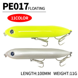 100mm 11g Super Spook Topwater appâts <span class=keywords><strong>de</strong></span> pêche crayon légendaire marcher le chien sans lèvres Jerkbait leurres <span class=keywords><strong>de</strong></span> pêche appâts - Product Image 4