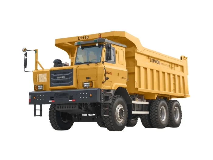 HanPei Construction Camions miniers LT110 105 tonnes puissants et efficaces pour les opérations minières en vente bon marché
