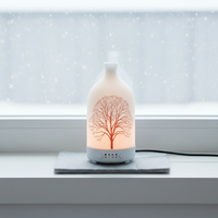 100ml 240ml Ultrasons Céramique Maison & Bureau USB Humidificateur Hôtel Bureau Diffuseur Huile Essentielle Plug Aroma Désinfection Fonction