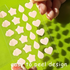 Patchs Hydrocolloïdes Mignons en Forme de Cœur et d'Étoile pour l'Acné, Autocollants Invisibles de Traitement des Boutons pour Tous Types de Peau - Product Image 4