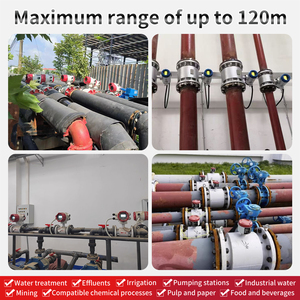 เครื่องวัดการไหลแบบแม่เหล็กไฟฟ้า DN400 ขนาด 16 นิ้ว แบบหน้าแปลนขนาดกะทัดรัด สำหรับท่อขนาดใหญ่และโครงการบำบัดน้ำ - Product Image 5