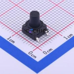 TS-FS66T-C-J Tactile Switch SMD-4P,6x6mm Switch Single Pole Single Throw Round Button 2.6N Vertical Mount - Product Image 1