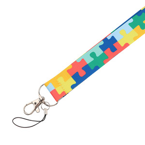 <span class=keywords><strong>Wowei</strong></span> Série Soins aux personnes autistes, atteintes de TDAH et handicapées : Lanière de téléphone portable, Sangle en sangle pour étudiant, Combinaison de porte-certificat de travail - Product Image 4