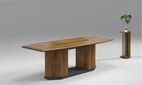Bureau de direction moderne en bois en forme de I, extensible, de haute qualité, 1,6 m, Guangdong