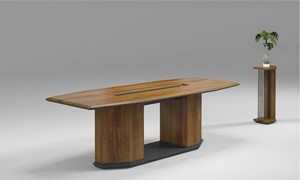 Escritorio de Oficina Moderno en Forma de I de Madera Extensible de Alta Calidad de Guangdong, 1.6 m - Product Image 6