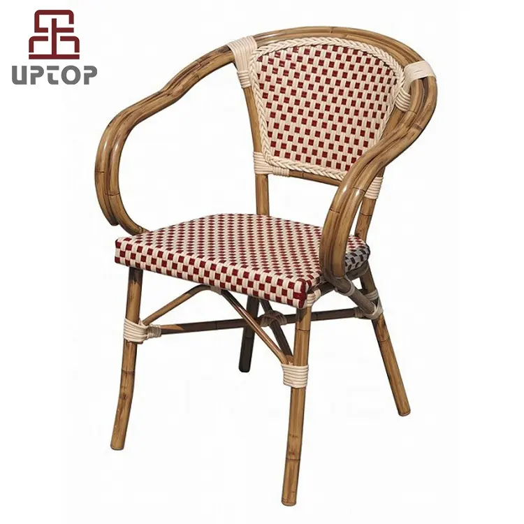 (SP-OC430) sillas de ratán de bistro francés muebles de exterior clásicos de jardín