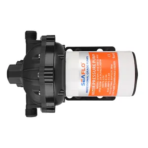 Pump Lo DC pompa tekanan otomatis, pompa tekanan dapat lari kering tanpa kerusakan 12V 24V 18,9 LPM 60psi