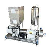 Pompe d'homogénéisation et d'émulsification à cisaillement élevé en acier inoxydable de qualité alimentaire pour l'industrie laitière