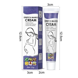 Crème Anti-Vergetures Post-Partum aux Herbes Chinoises Oem pour l'Abdomen, les Cuisses, les Jambes, les Fesses et la Poitrine, Crème de Soin Éliminant les Vergetures de Grossesse - Product Image 3