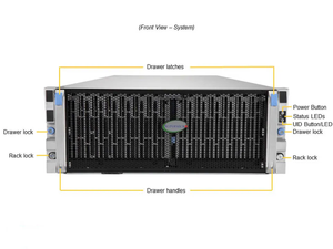 <span class=keywords><strong>Servidor</strong></span> 4U de 16 * DDR4 <span class=keywords><strong>ECC</strong></span> 6 * ventiladores, 60 bahías SAS/SATA de 3,5 "intercambiables en caliente, PCIe 4,0 para Supermicro, 2 unidades, 1 unidad, 2 unidades, 1 unidad, 2 unidades - Product Image 5