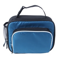 Bolsas Térmicas para Almuerzo de Poliéster 600D Marca JLD al por Mayor, Contenedor Aislado con Cierre de Cremallera para Hombres y Mujeres, con Red Lateral