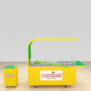 Precio de fábrica, remolque de comida móvil para exteriores, carrito de comida rápida, carrito de helado, carrito de maíz dulce - Product Image 2