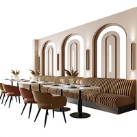 Chaises de restaurant pliantes en bois modernes et élégantes avec coussin en cuir imperméable et rembourrage doux pour salle à manger, salon et maison