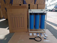 Big Blue seluruh rumah Filter air perumahan 3 nilai penyaringan kompatibel untuk 20 inci PP GAC CTO sistem penyaringan air