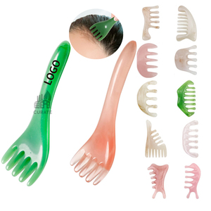 Masajeador <span class=keywords><strong>de</strong></span> <span class=keywords><strong>Cuero</strong></span> <span class=keywords><strong>Cabelludo</strong></span> Personalizado, Peine <span class=keywords><strong>de</strong></span> Masaje con Garras para Alivio del Estrés y Crecimiento del Cabello, Estimulador Manual para Mujeres y Hombres - Product Image 1