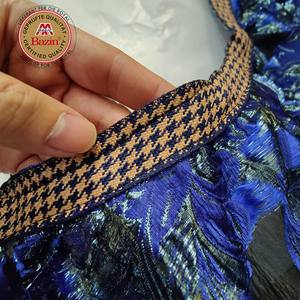 Nouvelle Cape d'Hiver 2026, Robes de Soirée Oversize pour Femmes, Nouveauté <span class=keywords><strong>2022</strong></span>, Élégante Cape Cardigan à Pompons en Brocart, Vêtements Africains - Product Image 6