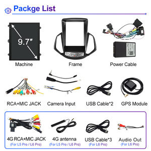 Lehx Wifi DSP 2DIN <span class=keywords><strong>Android</strong></span> 13 đài phát thanh xe đa phương tiện cho Ford EcoSport 2013 2016 Carplay âm thanh nổi GPS Tesla phong cách - Product Image 6