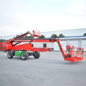 Plateforme élévatrice articulée autopropulsée électrique et diesel, hauteur de travail 18 m, pour travaux de construction et d'entretien - Product Image 1