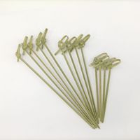 Wegwerp bamboe fruitprikkers - modern design, hoge kwaliteit, milieuvriendelijk, exquisite fruitprikkers