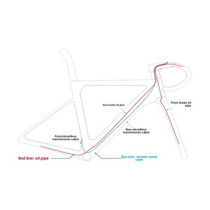 Cadre R18 700C Ultra-Léger en Fibre <span class=keywords><strong>de</strong></span> Carbone avec Frein à Disque, Adapté pour Vélos <span class=keywords><strong>de</strong></span> <span class=keywords><strong>Route</strong></span> et BMX, Fabriqué en Fibre <span class=keywords><strong>de</strong></span> Carbone - Product Image 4