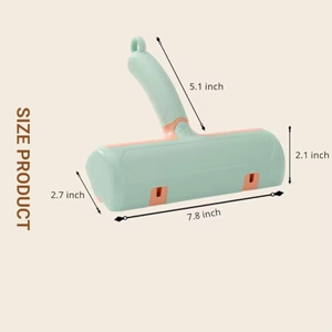 Sikat Penghilang Bulu Hewan Peliharaan yang Dapat Digunakan Kembali dan Membersihkan Diri Sendiri, Roller Penghilang Bulu dan Rambut Hewan Peliharaan untuk Produk Perawatan Hewan Peliharaan - Product Image 6