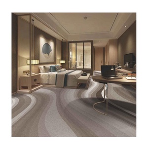 Vente en gros de chambres d'hôtel <span class=keywords><strong>tapis</strong></span> imprimé en 3D recouvert de polyester ignifuge B1 <span class=keywords><strong>tapis</strong></span> imprimé mur à mur - Product Image 3