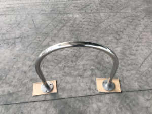 Porte-vélos <span class=keywords><strong>en</strong></span> acier inoxydable <span class=keywords><strong>en</strong></span> forme de U fabriqués <span class=keywords><strong>en</strong></span> usine, supports de stationnement circulaires, porte-vélos et porte-vélos commerciaux - Product Image 6