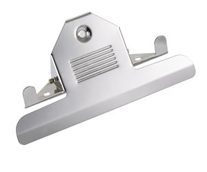 Logo personalizzato grande farfalla cartongetta metallo cancelleria ufficio - Product Image 1