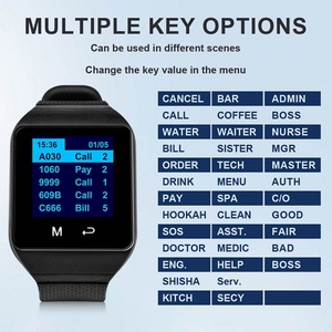 Sistema di Chiamata Wireless per Infermieri, Dispositivo di Emergenza Ospedaliero, Ricevitore da Polso per Camerieri, Assistenza agli Anziani e Case di Cura - Product Image 3