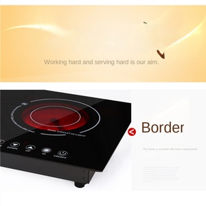Built-in <b>Electric</b> Induction Cooker Single <b>Burner</b> Commercial New High-Power Stainless Steel Multi-Function Standard Concave Flat - Product Image 2
