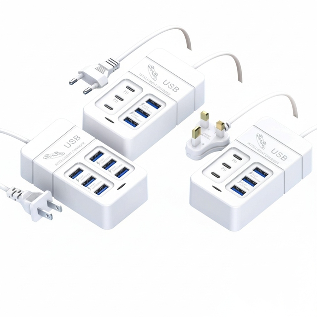 Multiport USB Charger 35W PD Type C Fast Charge Quick Wall Chargers USB Hub Adapter Mobile Phone EU US Plug USB Type C Charger