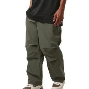 Ruyi Custom Nylon Broek Parachute Broek Baggy Cargo Broek Man