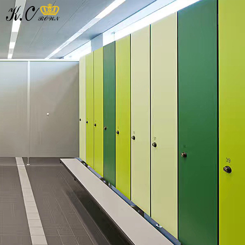 Профильная компактная доска, фенольный ламинат, система шкафчиков Hpl с фурнитурой для раздевалок