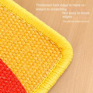 Nuevo Rascador para Gatos de Pared Vertical con Diseño de Pintura al Óleo, Sistema Japonés de Sisal, Adhesivo Separado que No Deja Residuos - Product Image 4