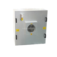 Unit Filtrasi HEPA Efisiensi Tinggi Industri FFU Fan, Aluminium Kelas 100, Peralatan Pemurnian Ruangan Bebas Debu untuk Clean Booth