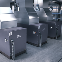 GA90 Atlas 90kw Copco GA90VSD + Vis Compresseur D'air 90 kw 125 hp GA90VSD Atlas GA 90 GA90 VSD VSD + 125hp AirCompressor