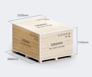 Cocovia 2026 - Casas Modulares de Jardín de Fácil Montaje para Oficina <span class=keywords><strong>en</strong></span> el Patio Trasero o <span class=keywords><strong>Casa</strong></span> Pequeña - Product Image 6