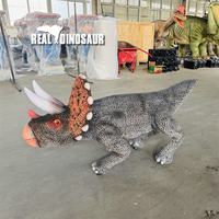 Dinosaure robot interactif télécommandé intelligent pour bébé, qui marche