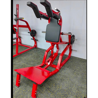 Machine Hack Squat Sélecteurisée pour le Dos et la Poitrine, Banc de Squat de Sécurité, Équipement d'Entraînement des Jambes pour la Musculation et les Élevations des Mollets, Idéal pour les Salles de Sport