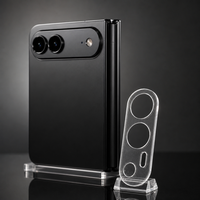 Nouvelle protection d'objectif d'appareil photo pour iPhone 18 Fold Ultra, en verre trempé 9H, transparente et imprimée en soie