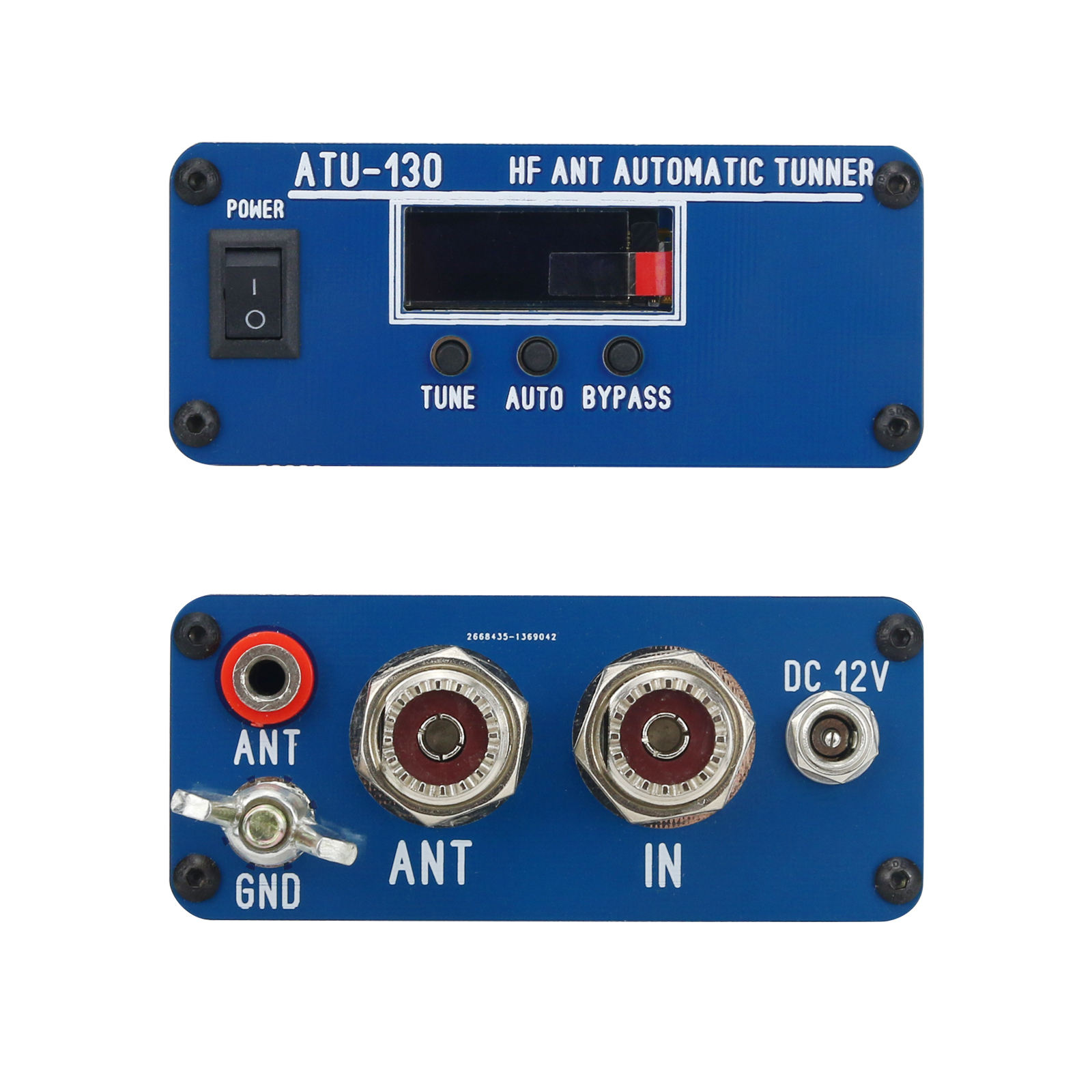 ATU-130 150W Automatic Antenna Tuner for 3.5-54mhz HF
