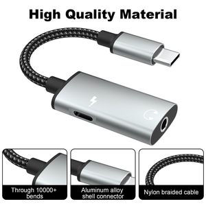 Adaptador de cargador de audio <span class=keywords><strong>USB</strong></span> <span class=keywords><strong>C</strong></span> a 3,5 Adaptador divisor de conector de audio <span class=keywords><strong>USB</strong></span> <span class=keywords><strong>C</strong></span> a auxiliar Compatible con 15 Pro Max Plus, 16 S24/S23/S22 - Product Image 3