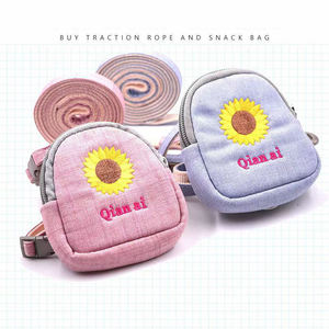Produsen Grosir Desain Lucu Penggunaan Luar Ruangan Aneka Warna <span class=keywords><strong>Harness</strong></span> Kucing Anjing dengan Tas - Product Image 5