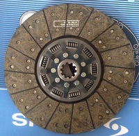 Disco de Embrague para Camión 1861 219 157, 380 mm, 10T, Compatible con Mercede-Benz T2/L LK/LN2, Perfil de Cubo de Ensamblaje 36x45-10N, 1861219157