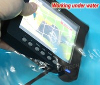 Moniteur de 5 pouces étanche IP69K en gros avec support en U pour camions en plein air