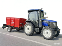 Zoomye, Fábrica Líder, Operación Confiable, Esparcidor de Fertilizante Agrícola de 5T de Una Sola Cara, Versión Segura para Exportación, Completo